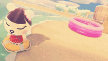 Pekoe Animal Crossing GIF