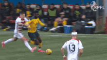 rogic assist football kick sport goal