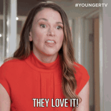 They Love It Liza Miller GIF - They Love It Liza Miller Sutton Foster GIFs