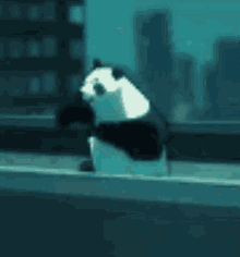 Panda Parkour GIF - Panda Parkour GIFs