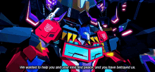 Transformers Optimus Prime GIF - Transformers Optimus Prime We Wanted To Help You GIFs