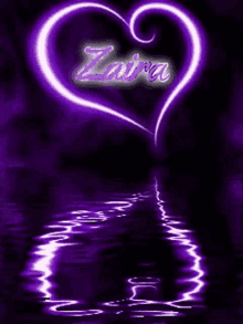 Zaira Heart GIF - Zaira Heart Lights GIFs