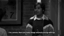 I'M A Wreck - Big Bang Theory GIF - Wreck Im A Wreck Big Bang Theory GIFs
