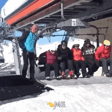 Ski Pares GIF