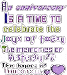 Happy Anniversary Greeting GIF - Happy Anniversary Greeting Celebrate GIFs