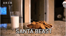 Cookie Santa Cookie GIF - Cookie Santa Cookie Santa Beast GIFs