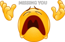 Emoji Disappearing Funny Meme Sad Screaming Angry Face | Greeting Card