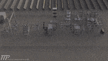 a computer generated image of a nuclear power plant shows the reactor bank and circuit breaker