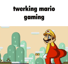 Mario Gaming GIF - Mario Gaming Twerk GIFs