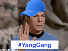 Yang Gang Spock GIF