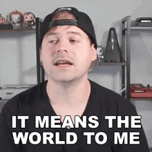 It Means The World To Me Jared Dines GIF - It Means The World To Me Jared Dines It Means Everything To Me GIFs