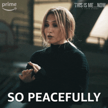 So Peacefully Jennifer Lopez GIF - So Peacefully Jennifer Lopez This Is Me Now A Love Story GIFs