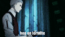 Sees Hop On Fortnite GIF - Sees Hop On Fortnite Persona 3 GIFs