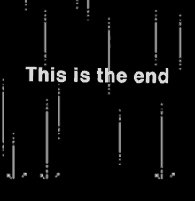 This Is The End Raining GIF - This Is The End Raining End GIFs