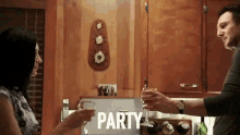 Party GIF - Party Cheers Taken3 GIFs