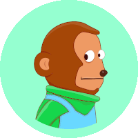 Awkward Monkey Awkward Monkey Coin Sticker