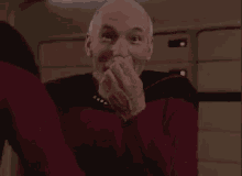 A-he-he GIF - Star Trek Captain Picard Patrick Stewart GIFs
