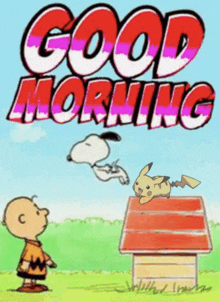 Good Morning Snoopy Snoopy Good Morning GIF