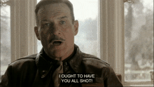 Band Of Brothers Shot GIF - Band Of Brothers Shot Col Sink GIFs