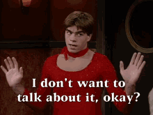 Boy Meets World I Dont Want To Talk About It GIF - Boy Meets World I Dont Want To Talk About It Jack Hunter GIFs