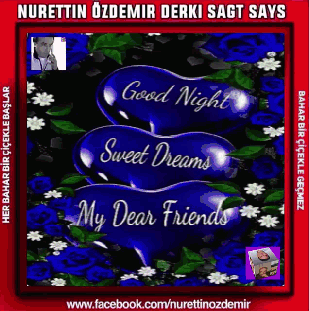 good night to all my facebook friends
