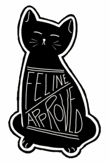 feline approved cat kitty blinking approved