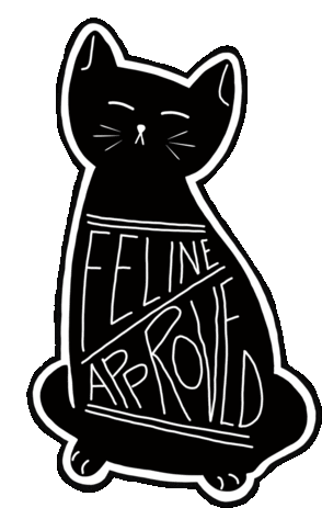 Feline Approved Cat Sticker - Feline Approved Cat Kitty Stickers