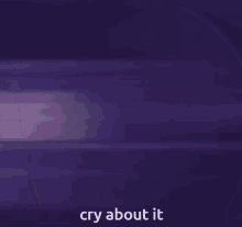Cry About It Onion Cookie GIF