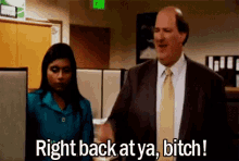 Kevin Theoffice GIF - Kevin Theoffice Backatcha GIFs