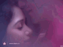 Sha Nak Forehead Kiss Rang Badalti Odhani GIF
