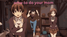 Omw To Do Your Mom Tower Of Babel Gaming GIF - Omw To Do Your Mom Tower Of Babel Gaming Chuunibyou GIFs