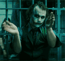 Joker The Joker GIF - Joker The Joker Slow Clap GIFs
