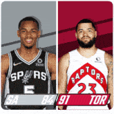 San Antonio Spurs (84) Vs. Toronto Raptors (91) Third-fourth Period Break GIF - Nba Basketball Nba 2021 GIFs