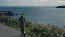 Riding Scooter Dove GIF - Riding Scooter Dove Bodkin GIFs