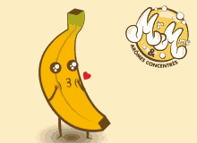 Banana In Love GIF - Banana In Love GIFs