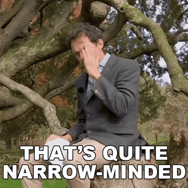 Thats Quite Narrow Minded Benjamin GIF - Thats Quite Narrow Minded Benjamin  Engvid - Discover & Share GIFs