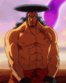 Oden Muscles One Piece GIF