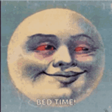 Bed Time Moon GIF