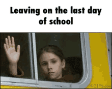 Last Day Of School GIF - Last Day Of School Sad Middlefinger GIFs