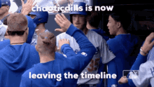 Chaoticdills Leaving The Timeline GIF - Chaoticdills Leaving The Timeline High Five GIFs