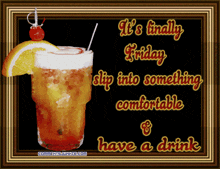 Have A Drink Friday GIF - Have A Drink Friday GIFs