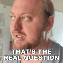 Thats The Real Question Dj Hunts GIF - Thats The Real Question Dj Hunts Djhuntsofficial GIFs