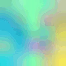a blue , green , and yellow blurred background with a purple stripe in the middle .