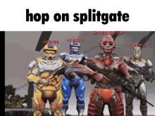 Splitgate Hop On GIF - Splitgate Hop On Hop On Splitgate GIFs
