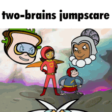 dr two brains two brains jumpscare wordgirl dr two brains two brains jumpscare