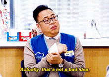 Superstore Mateo Liwanag GIF - Superstore Mateo Liwanag Actually Thats Not A Bad Idea GIFs
