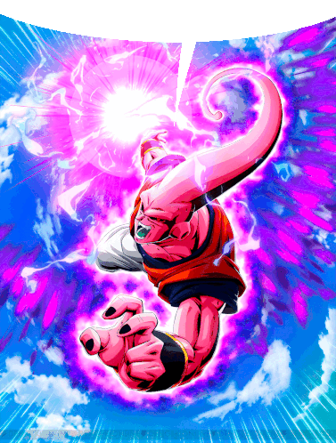 Majin Buu Goku Sticker - Majin buu Goku Super saiyan - Discover & Share GIFs