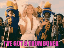 Pamela Anderson Trombone GIF