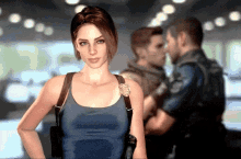 Jill Valentine Resident Evil GIF - Jill Valentine Resident Evil Chris Redfield GIFs