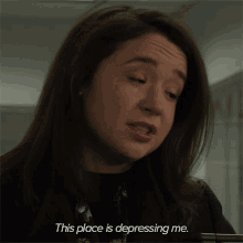This Place Is Depressing Me Marissa Gold GIF - This Place Is Depressing Me Marissa Gold The Good Fight GIFs
